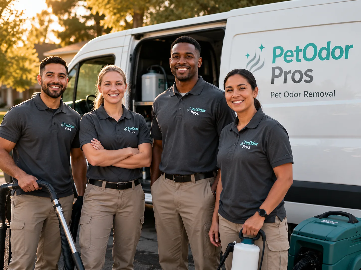 Pet Odor Removal team serving Petal, MS